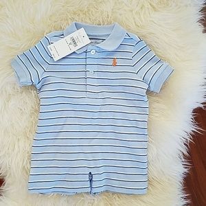 Polo Ralph Lauren baby romper boys NWT